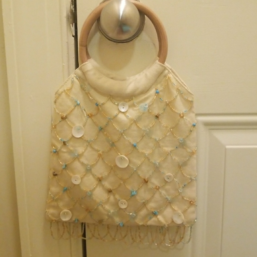 Cute Sequin Handmade Vintage Bag EUC